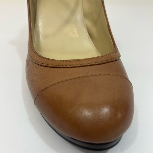 Lauren Ralph Lauren Brown Heels with Strap size 7.5 - Picture 11 of 12